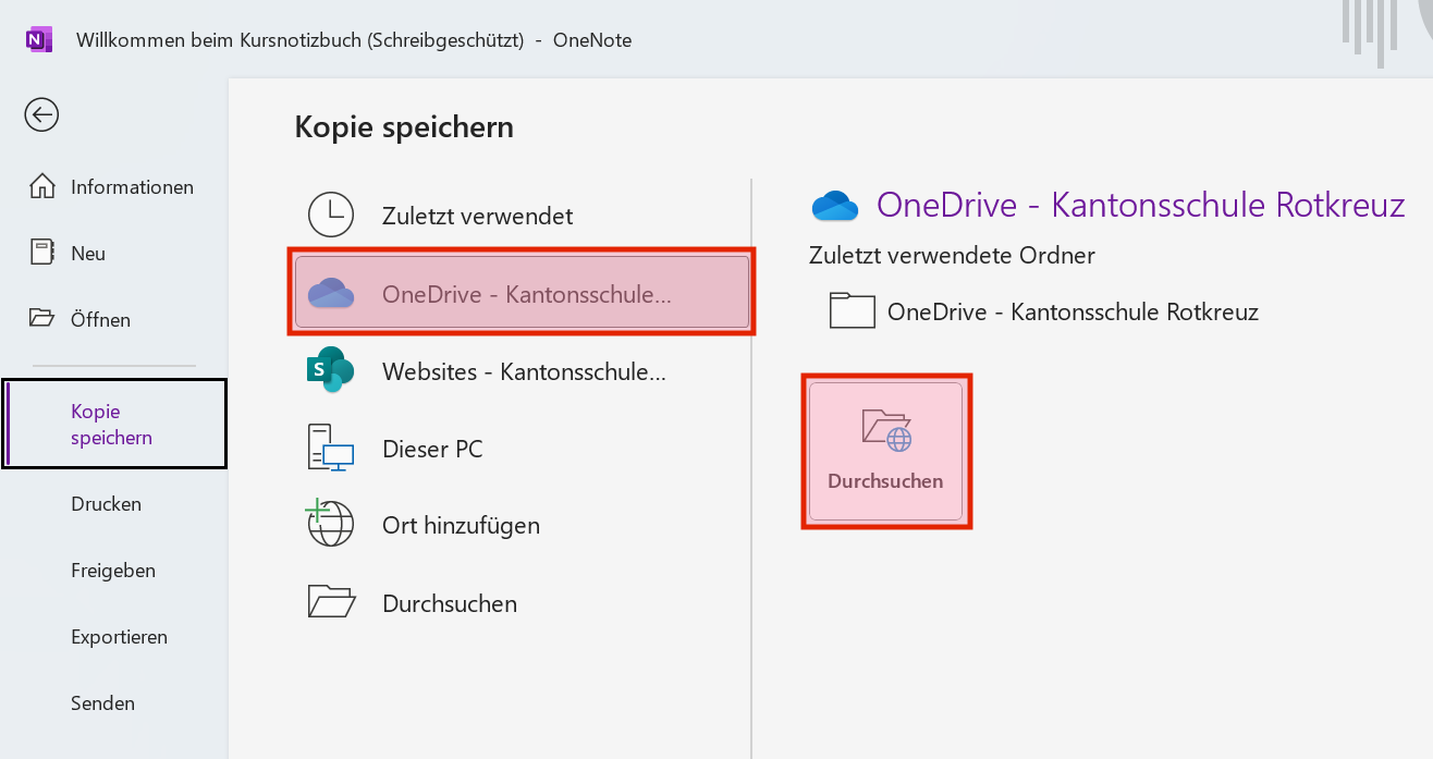 OneNote-NeuesNotizbuch
